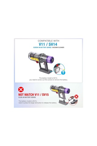 Crackedice  V11 Sv14 Elektrikli Süpürge İçin Ana Gövde Montaj Muhafazası Değişimi