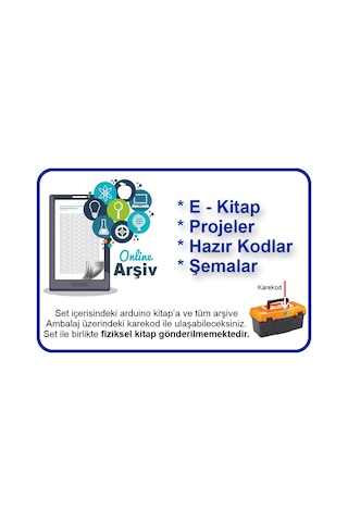 Arduino Seti İleri Düzey Uno R3 ( Ch340 ) Toplam: 344 Parça