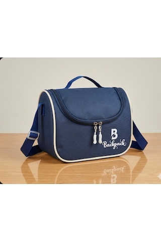 Goldline Avm Backpack Folyolu Isı Yalıtımlı Lüx Günlük İlkokul Ortaokul Okul Gezi Beslenme Çantası Lacivert