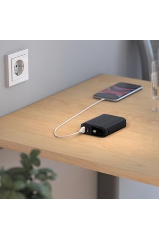 Powerbank 20w 2usb-c 1usb-a 10.000 Mah Siyah,usb-c Şarj Kablosu Dahildir,şarj Süresi: 3 Saat,usb-c Ve Usb-a Bağlantı Noktaları, Ağırlık: 195 Gr, Usb Bağlantı Noktaları: 3 Diğer