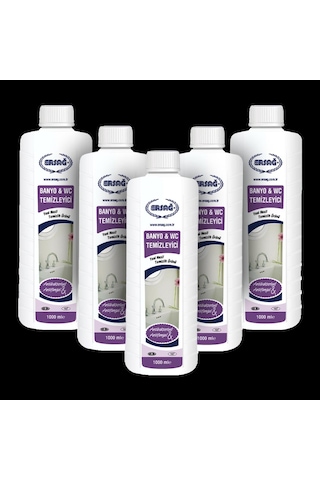 Ersağ Banyo Wc Temizleyici & Antifungal 5'li Paket 5'li Set