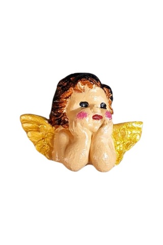 Uretti - Ayşe 7362 El Yapımı 2'li Sevimli Melek Magnet Seti - 4 X 5 Cm