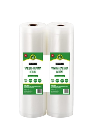Novisan 2 Ad 30x500cm Vakum Poşeti Bobini Tırtıklı
