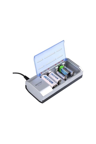 Beston Bst-c821bw Aa-aaa C-d 9 Volt - Sc Universal Tüm Boylar İçin Pil Şarj Cihazı