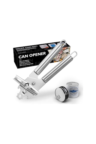 Yystore Konserve Açacağı Aracı Çok Fonksiyonlu Konserve Açacağı Paslanmaz Çelik Konserve Açacağı Gümüş