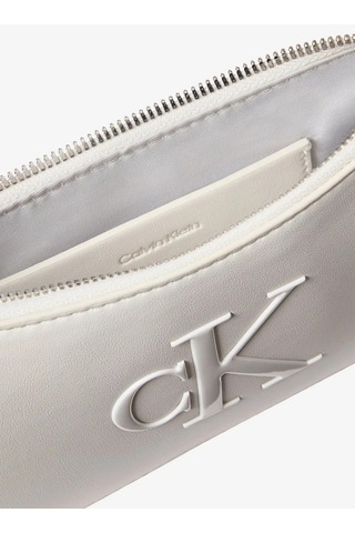 Calvin Klein Lv04f1125g4lx Bold Ck Kadın Omuz Çantası Beyaz