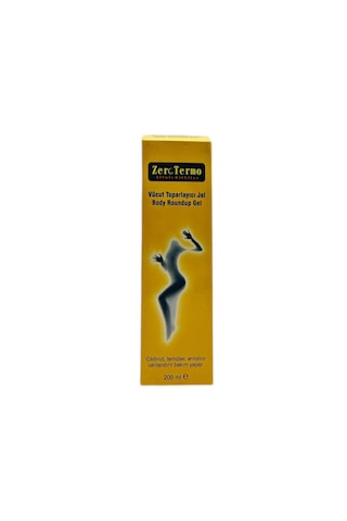 Zero Termo Vücut Sıkılaştırıcı Selülit Görünümü Azaltmaya Yardımcı Bitkisel Bakım Jeli 200 ML