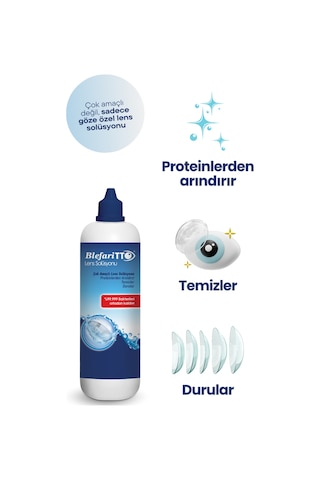 Tto Blefaritto Lens Solüsyonu 3 x 360 ML + Çanta Boy 60 ML