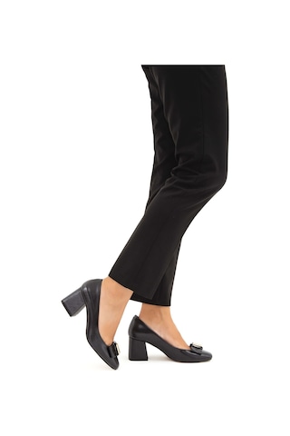 Tamer Tanca Kadın Vegan Siyah Abiye Ayakkabı 886 619 Bn Ayk Sk22/23 Sıyah Czg Rgn Siyah
