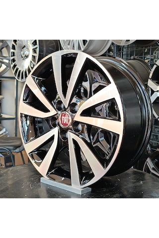Sıfır Opar 15 inç 5x98 Egea, Doblo, Fiorino Black Diamond Jant Takımı