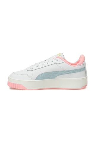 Puma Carina Street Beyaz Kadın Sneaker Beyaz-mavı-pembe Çok Renkli