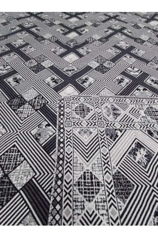 Savan Dokuma Halı Örtüsü 6m² Siyah