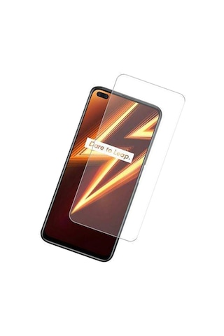Realme 6 Pro (3 Adet) Kırılmaz Ekran Koruyucu Temperli Cam