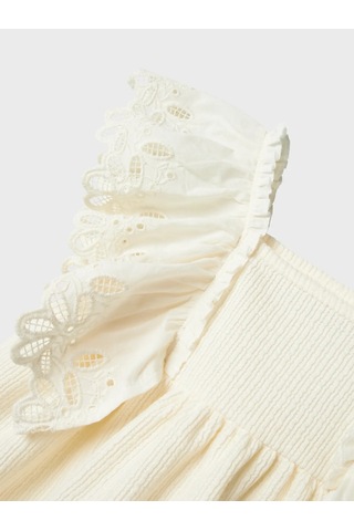 Name It Nmffrıjo Ss Kız Çocuk Elbise 13241101 Ekru