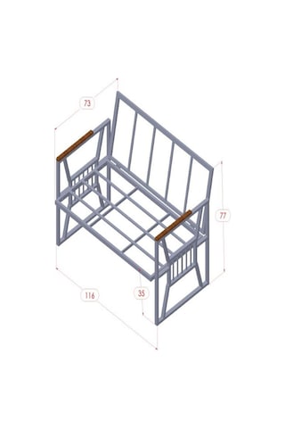 Lily Cappuccino 211 Masalı Antrasit Bahçe Takımı Balkon & Teras Oturma Seti 4 Parça
