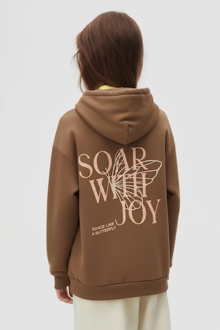 Xo Kids Kız Çocuk Sweatşirt 8-14 Yaş 39321 vizon