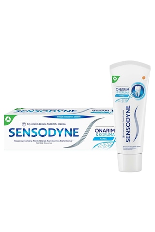 Sensodyne Onarım & Koruma Naneli Diş Macunu 4 x 75 ML