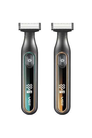 Sones Vgr V-360 5w Usb Dijital Ekranlı Elektrikli T Şekilli Tıraş Makinesi Sarı