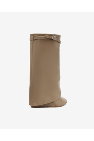 Steve Madden Shocker Taupe Kadın Bej Çizme Shocker-taupe