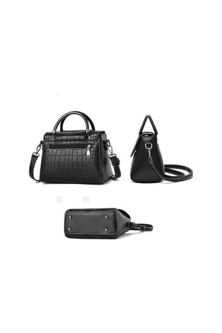 Didadodo A966-5 Taş Desen Bayan Tek Omuz Çantası Yeşil, Yeni Desen Yeşil