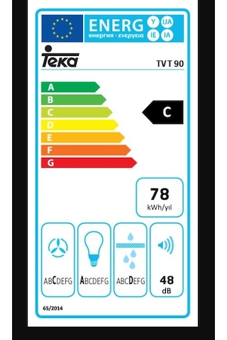 Teka TVT 90 Duvar Tipi Davlumbaz 40495002