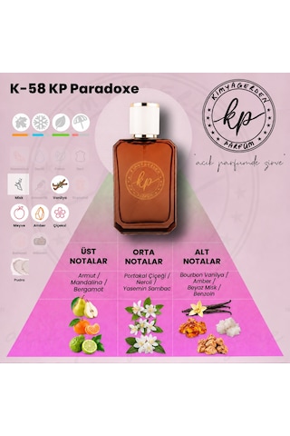 KP K-58 Kadın Parfüm EDP 50 ML