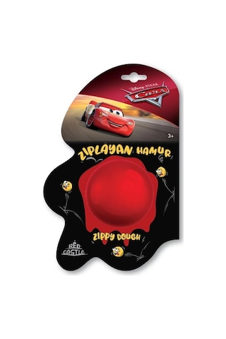 Disney Cars Zıplayan Hamur 30 G Kırmızı-red Castle Zdb-34