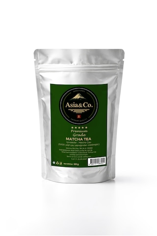 Asia&co Premium Matcha 100g %100 Saf Japon Matcha Tozu