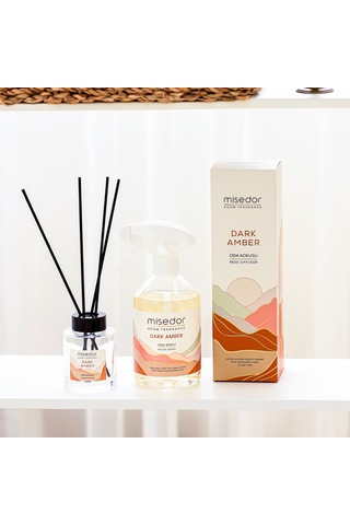 Misedor Dark Amber Çubuklu Oda Kokusu 120 ML