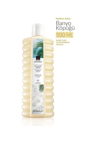 Avon Senses Maldives Sands Deniz Tuzu Ve Frangipani Kokulu Banyo Köpüğü 500 Ml 285 ML