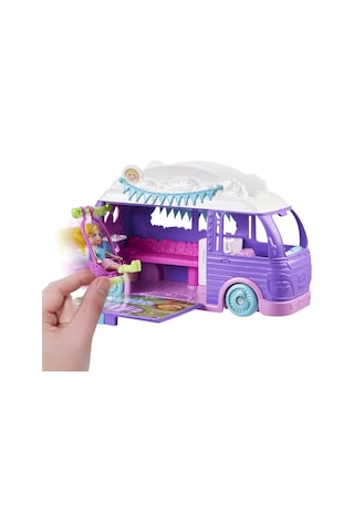 Jcc32 Polly Pocket Eğlenceli Karavan Oyun Seti Standart