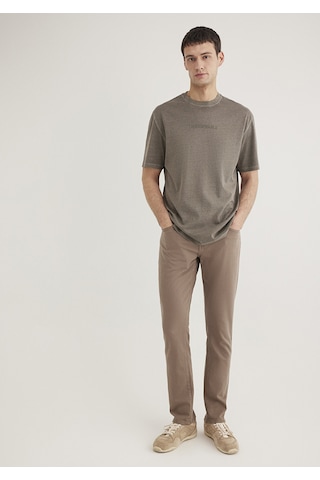 Mavi - Marcus Kahverengi Comfort Gabardin Pantolon 0035189452 Kahverengi