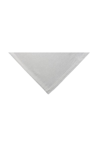 Bohem Tarzında Gümüş Renkli Runner - 45x150 Cm Abanoz