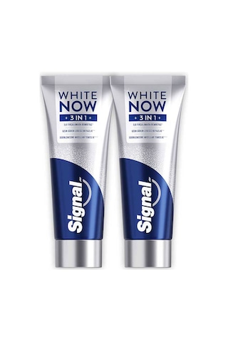 Signal White Now Diş Macunu 3 İn 1 Original 75 Ml X2