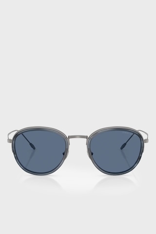 Giorgio Armani Yuvarlak Güneş Gözlük Erkek Gözlük 0ar6068 300380 50 Gri