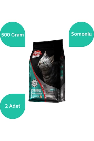 Energy Somonlu Yetişkin Kedi Maması 2 x 500 G