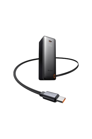 Mc-3181 10000mah 3-in-1 30w Dahili Kablolu Led Ekranlı Powerbank Uk/us/eu Gri