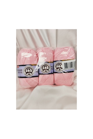 Madame Petite Antipilling Şeker Pembe El Örgü İpi 3 Adet Amigurumi İpi - Renk: 039 Madame Petite Antipilling Şeker Pembe El Örgü İpi 3 Adet Amigurumi İpi - Renk: 039