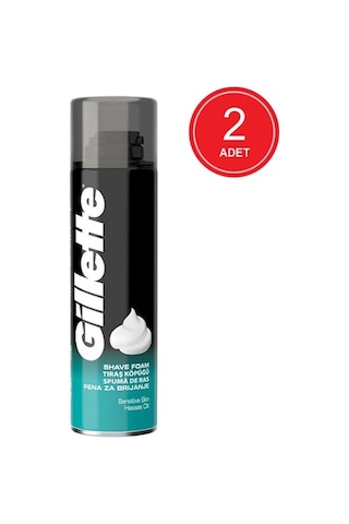 Gillette Hassas Tıraş Köpüğü 2 x 200 ML