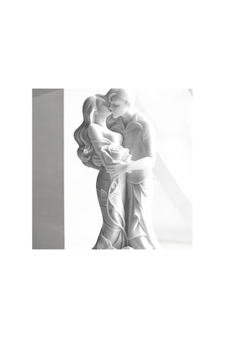 Romantik Çift Heykeli & Biblosu 11x5 Cm Özel Tasarım Aşkın Simgesi - Sevgili Biblo