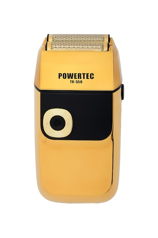 Powertec TR-550 Şarjlı Günlük Sakal Sinekkaydı Tıraş Hassas Düzeltici Döner Başlık