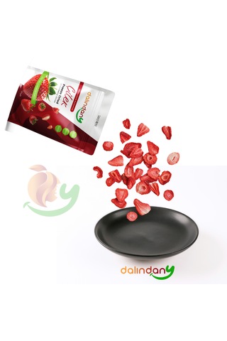 Freeze Dried Çilek Dilimleri 10'lu Paket 20 G