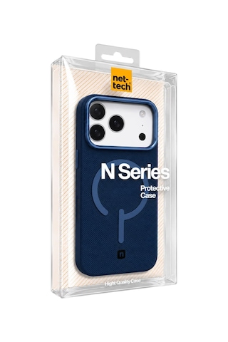 Nettech Apple İphone 17 Pro Max Uyumlu Nt-n125 Magsafe Arka Koruma Kılıf - Gri