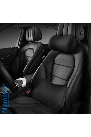 Microcase Ortopedik Memory Foam Oto Koltuk Kafa Minderi + Kafa Destek Minderi Al5524