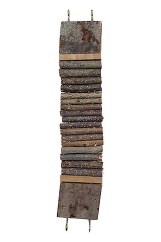 Eurogold Kemirgenler İçin Doğal Ahşap Köprü Çift Platformlu 7x35