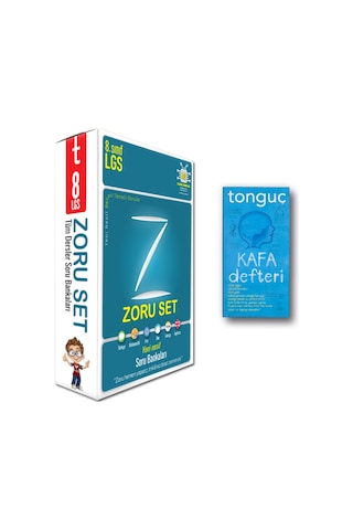 Tonguç 8. Sınıf LGS Zoru Bankası Set 4 Kitap