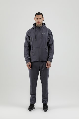 Airlife Sportswear Tam Boy Fermuarlı Erkek Kapüşonlu Eşofman Takımı Titanyum Antrasit