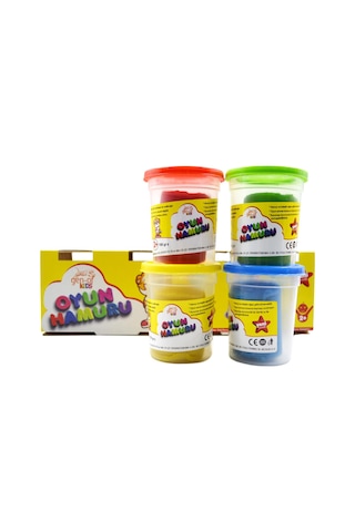 Gen-of Oyun Hamuru 4 Renk 400 Gr Gen-7141 Çok  Renkli