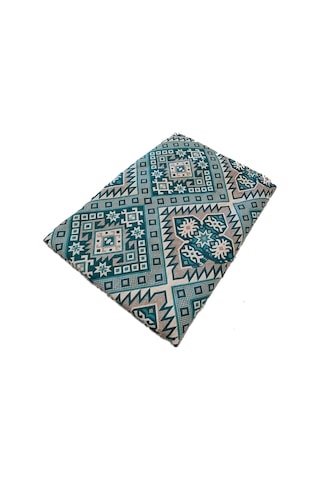 Algelsineve 6 m2 Eşme Desen, Serme, Çok Amaçlı Halı Örtüsü, Pike, Mavi