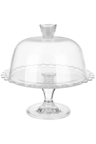 Paşabahçe 96952 Patisserie Ayaklı Fanus Kapaklı Servis Tabağı
